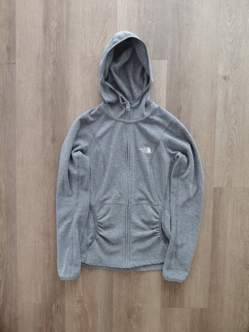 The North Face Fitted Zip-Up Hoodie | Women's Small | 100% Polyester
